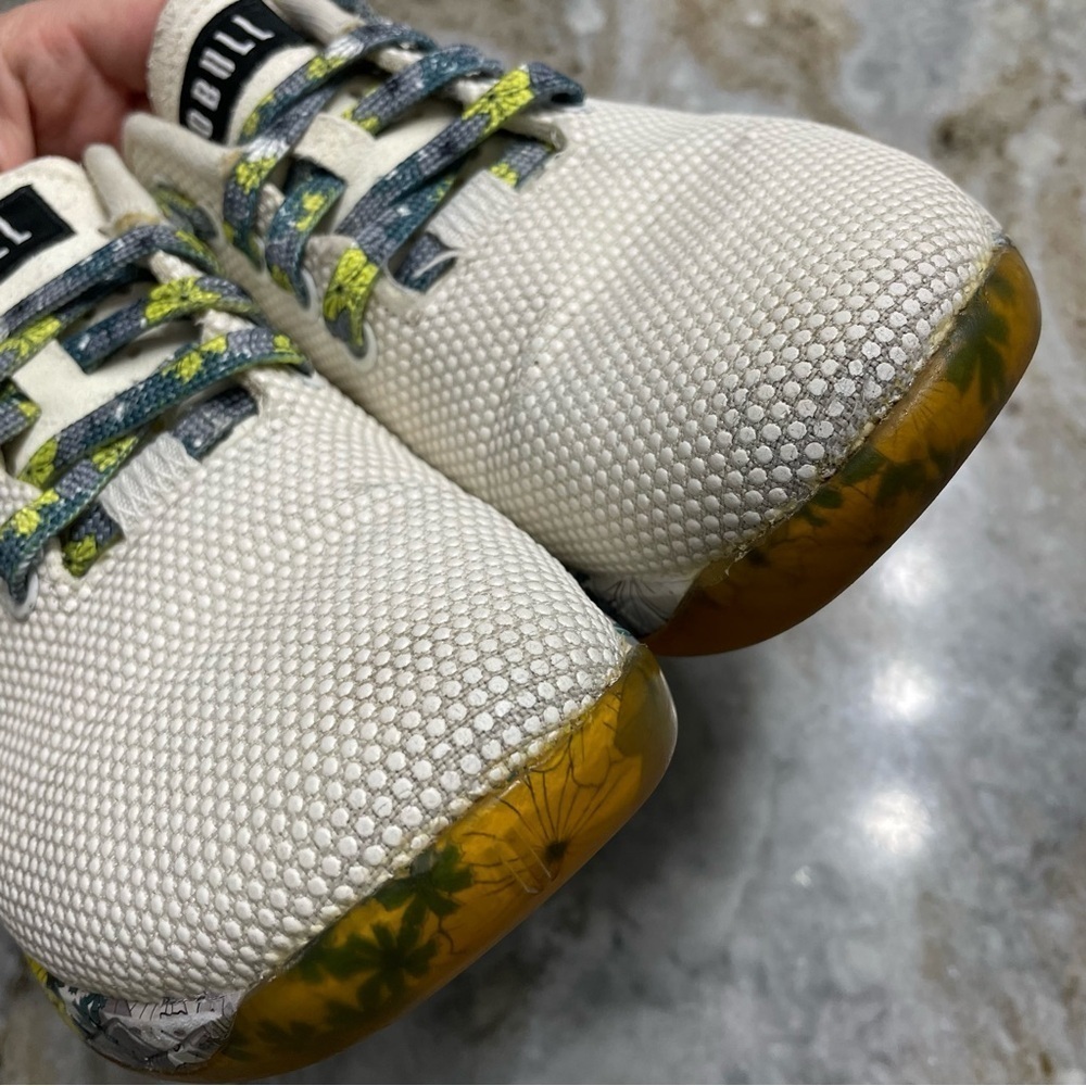 NoBull Spring Fling Floral Trainers W7 M5.5 - Picture 10 of 13